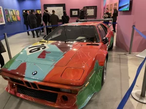 La BMW M1 di Andy Warhol in mostra a Milano